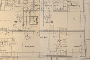 Superbe duplex de standing dans les combles - immeuble Minergie