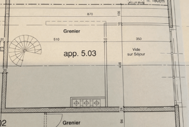 Superbe duplex de standing dans les combles - immeuble Minergie