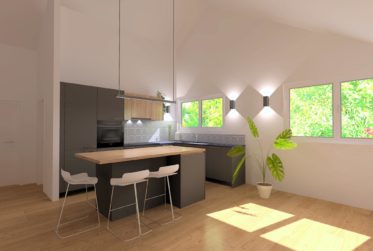 A Saisir : Appartement neuf dans les combles , vue lac