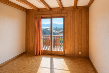 Chalet avec une vue spectaculaire lac & Alpes au calme.